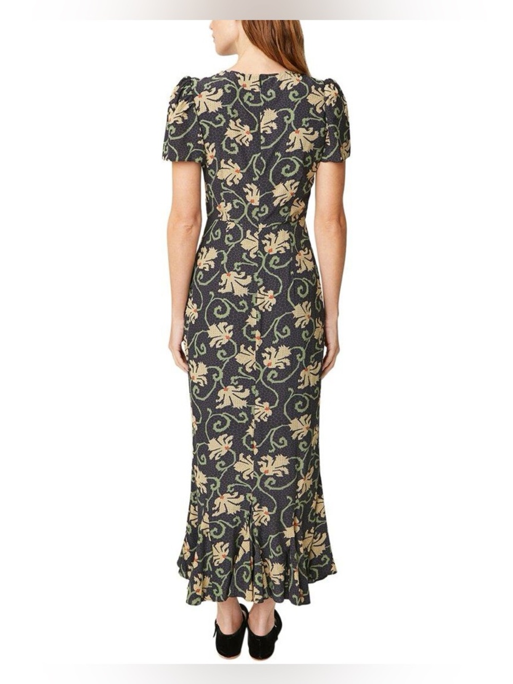Rhode lulani midi dress in mosaic blossom - Picture 5 of 11